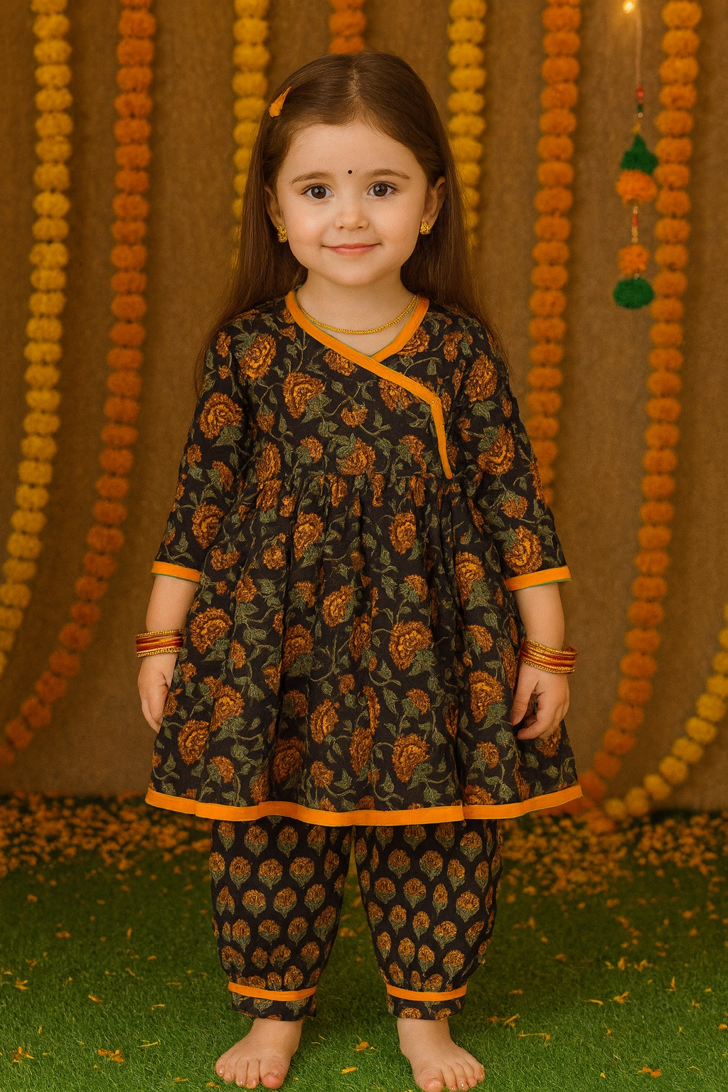Girl's Afgani Dhoti sets In wholesale