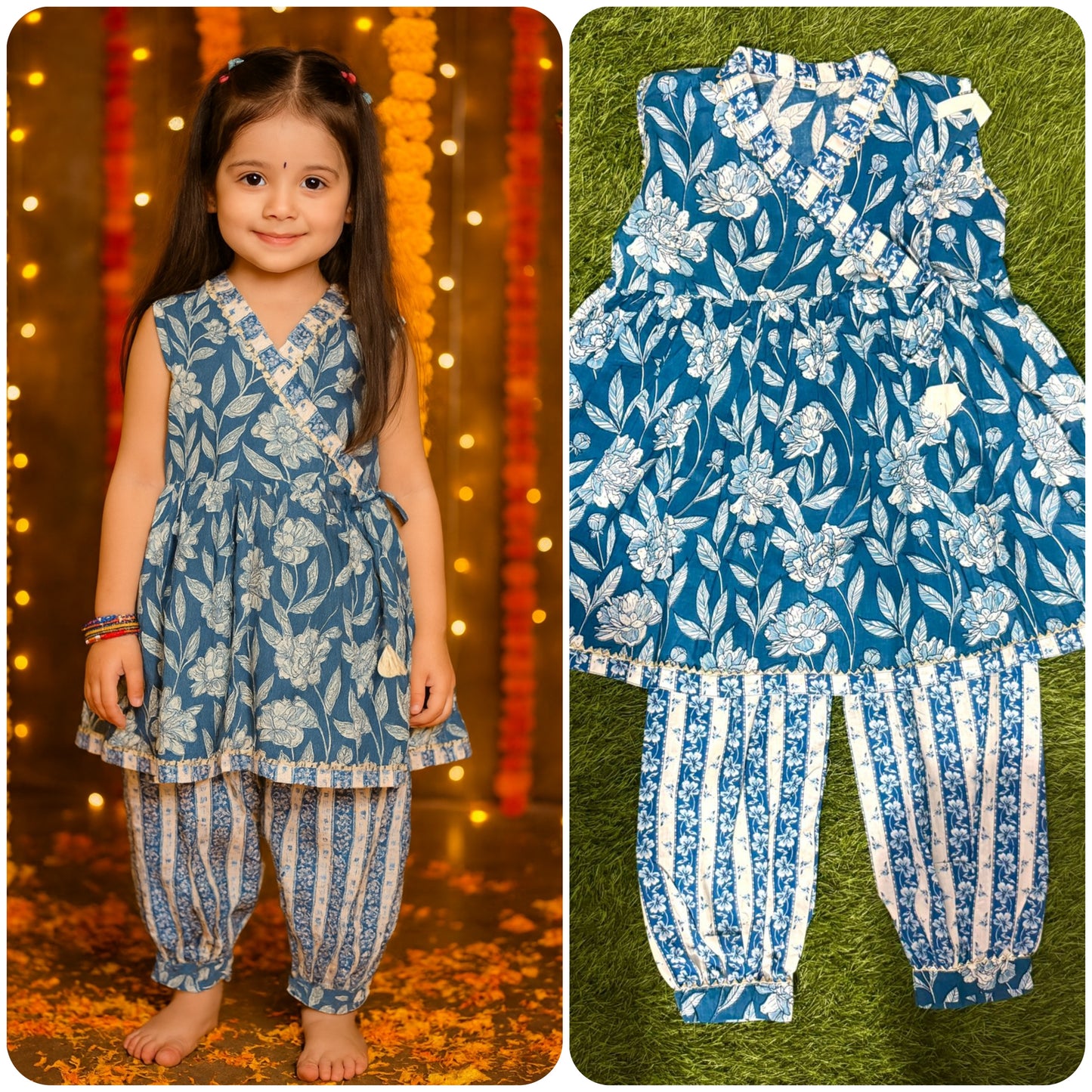 Girl's Afgani Dhoti sets
