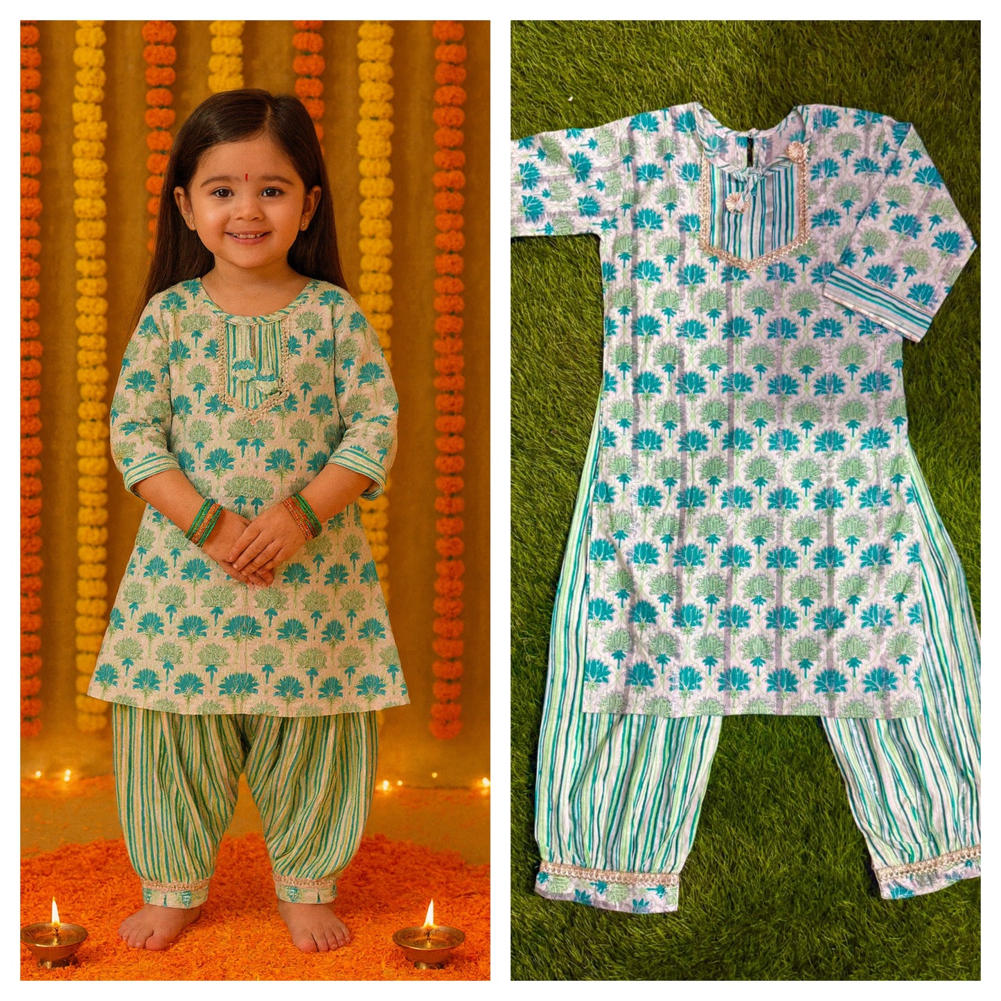 Girl's ethnic wear in wholesale