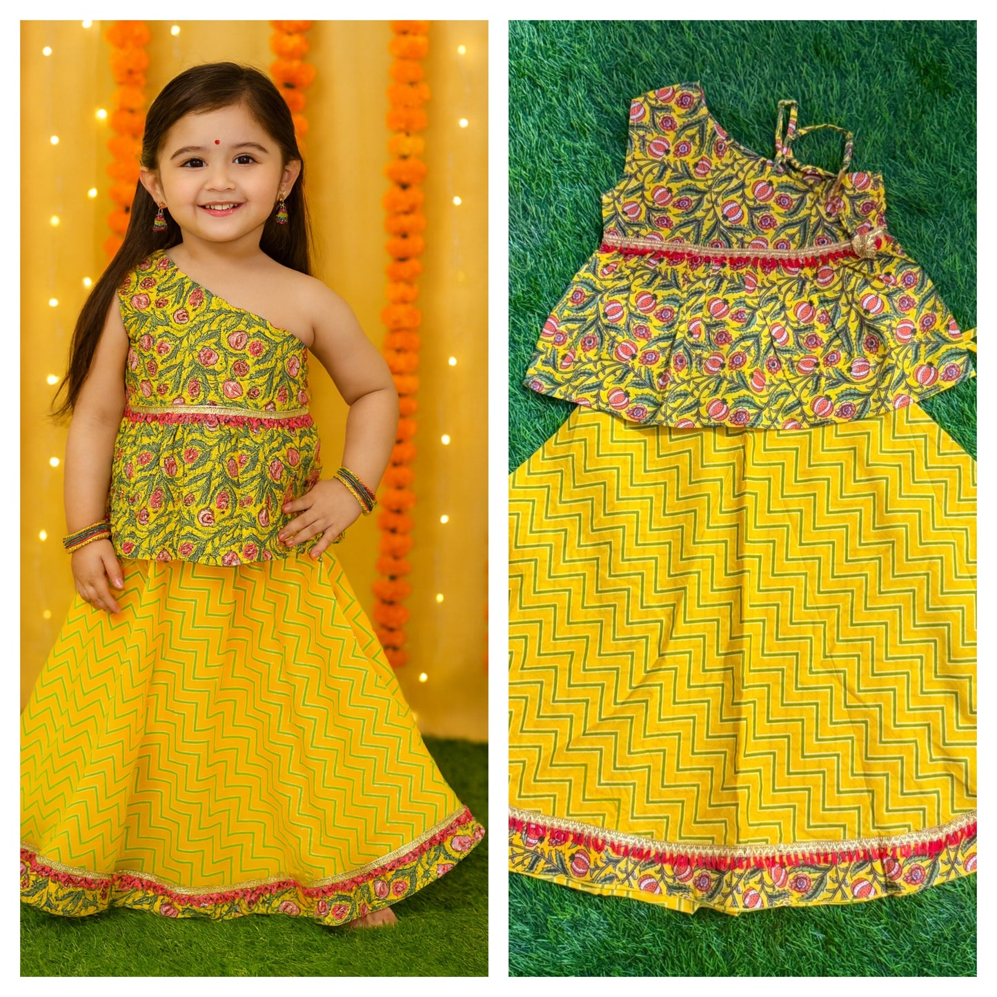 Girl's ethnic wear in wholesale