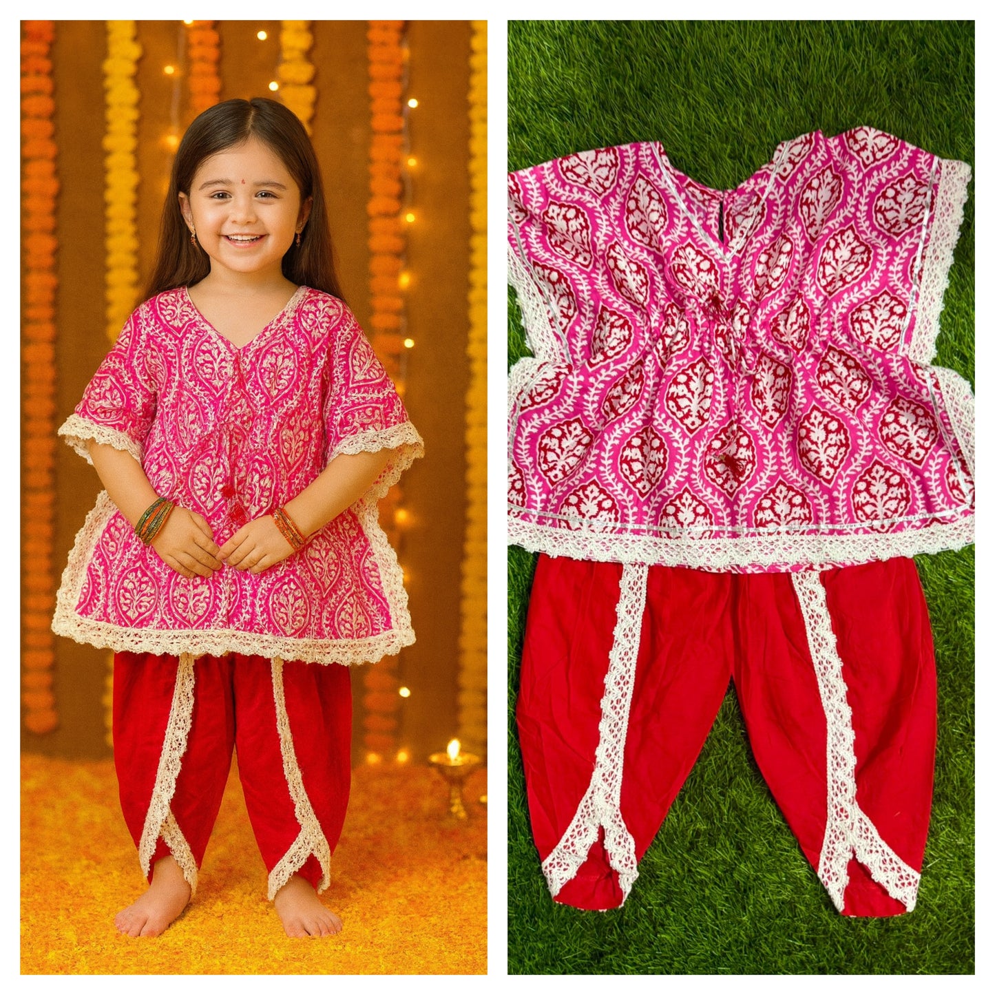Girl's ethnic wear in wholesale