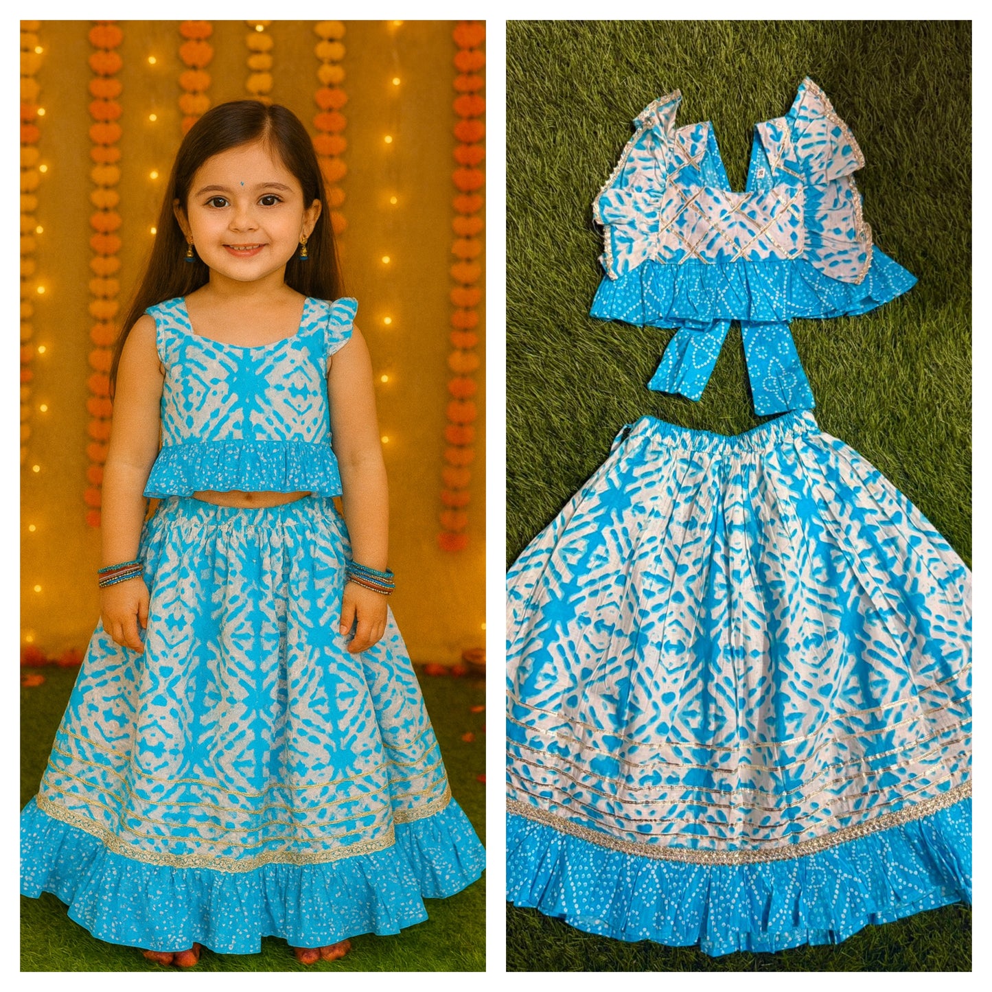Girl's ethnic wear in wholesale