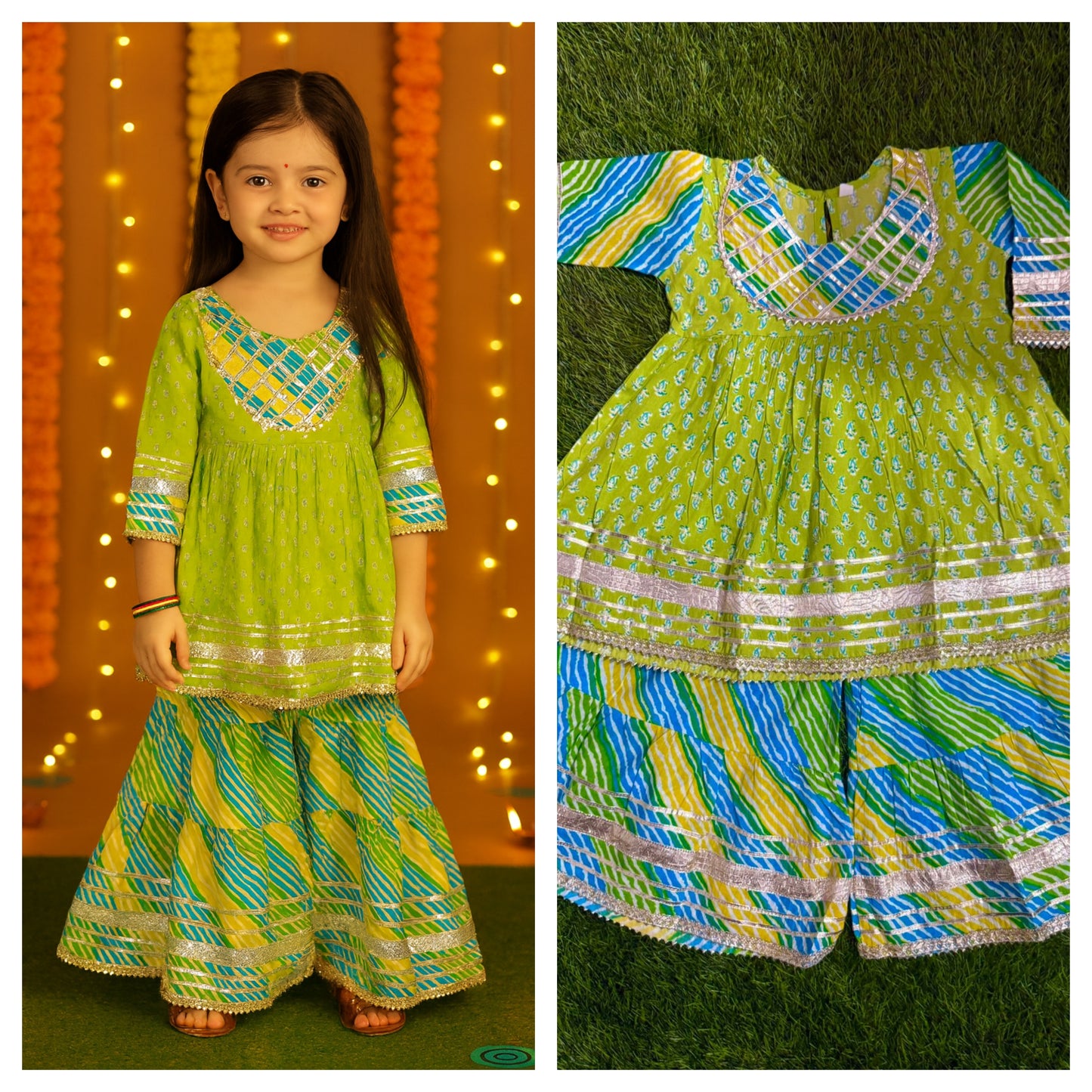 Girl's ethnic wear in wholesale