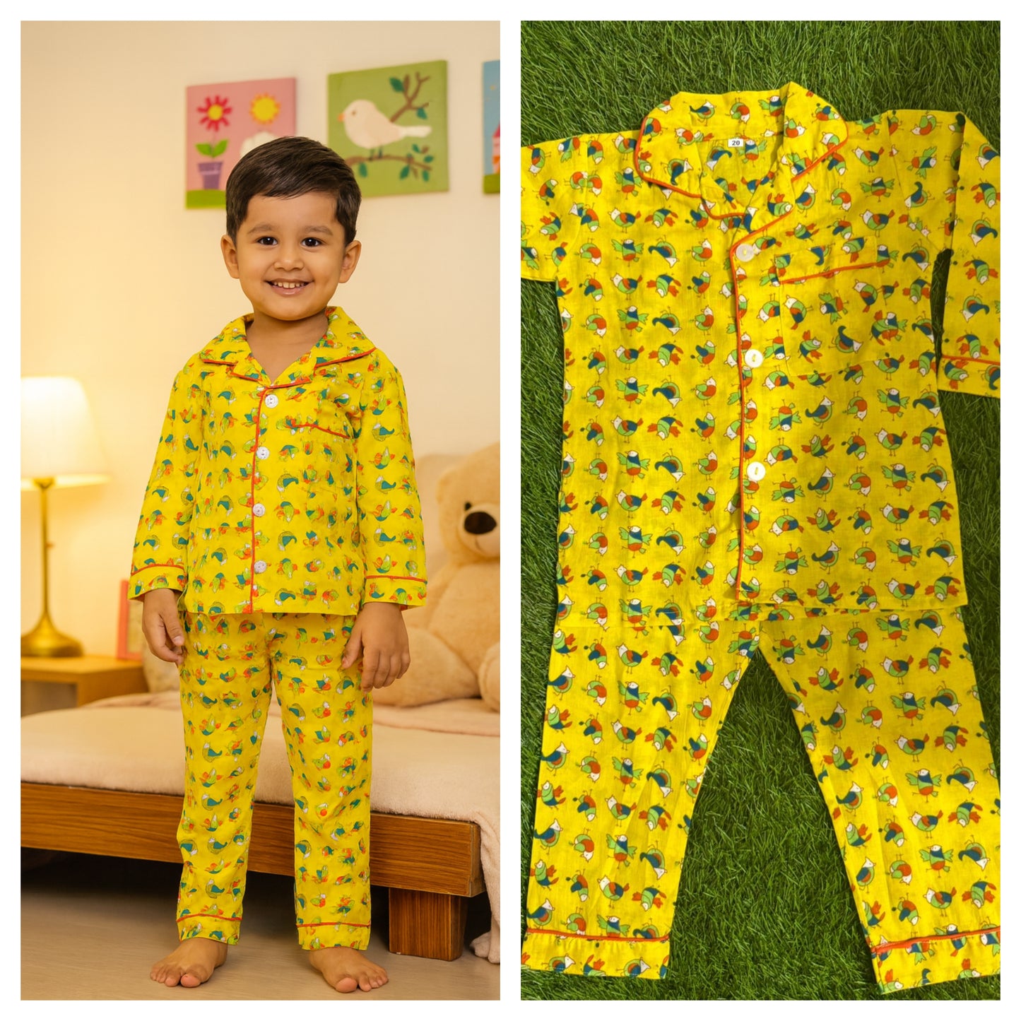 Kids Unisex Night suit