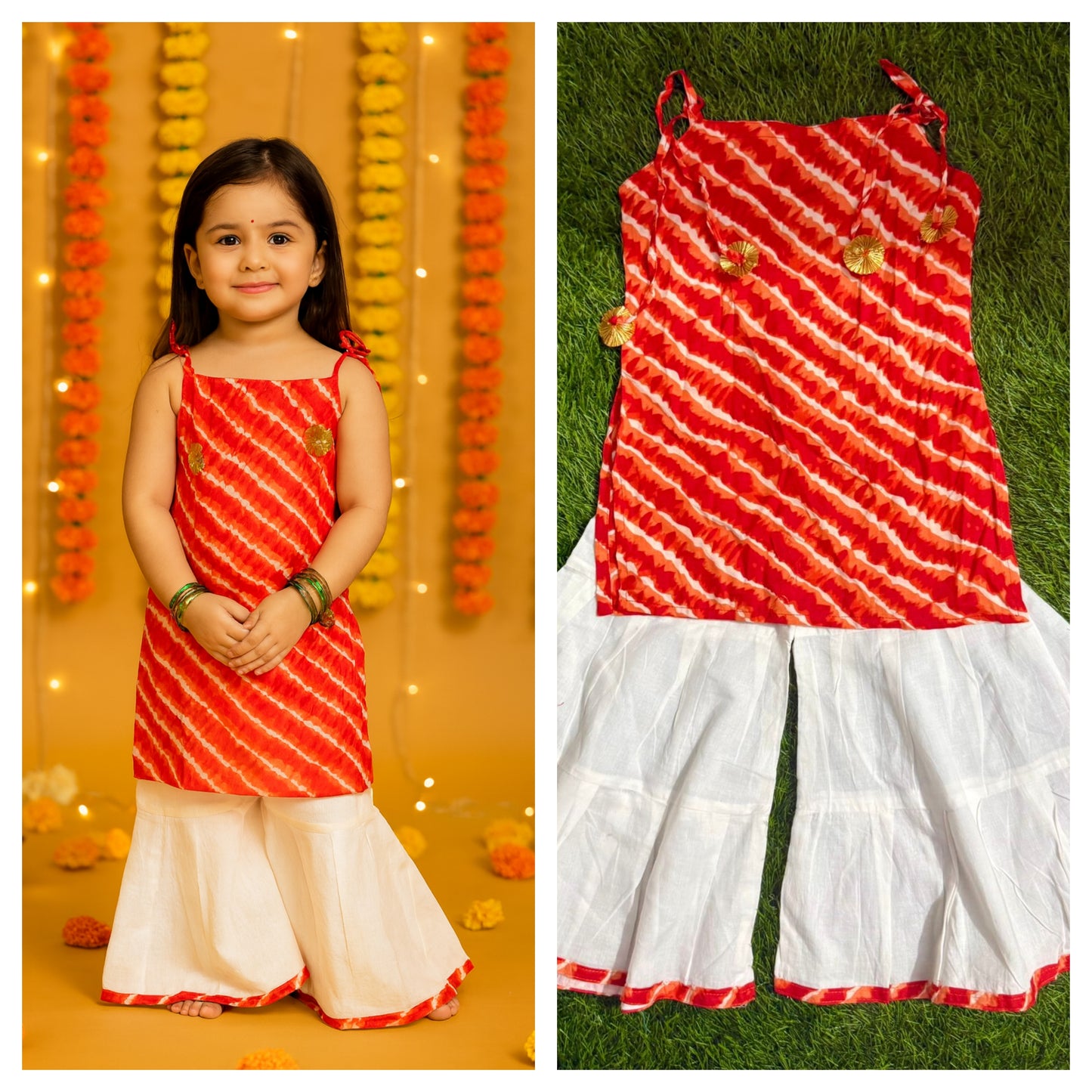 Girl's ethnic wear in wholesale