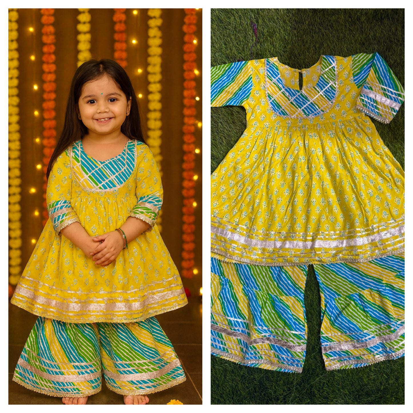 Girl's ethnic wear in wholesale
