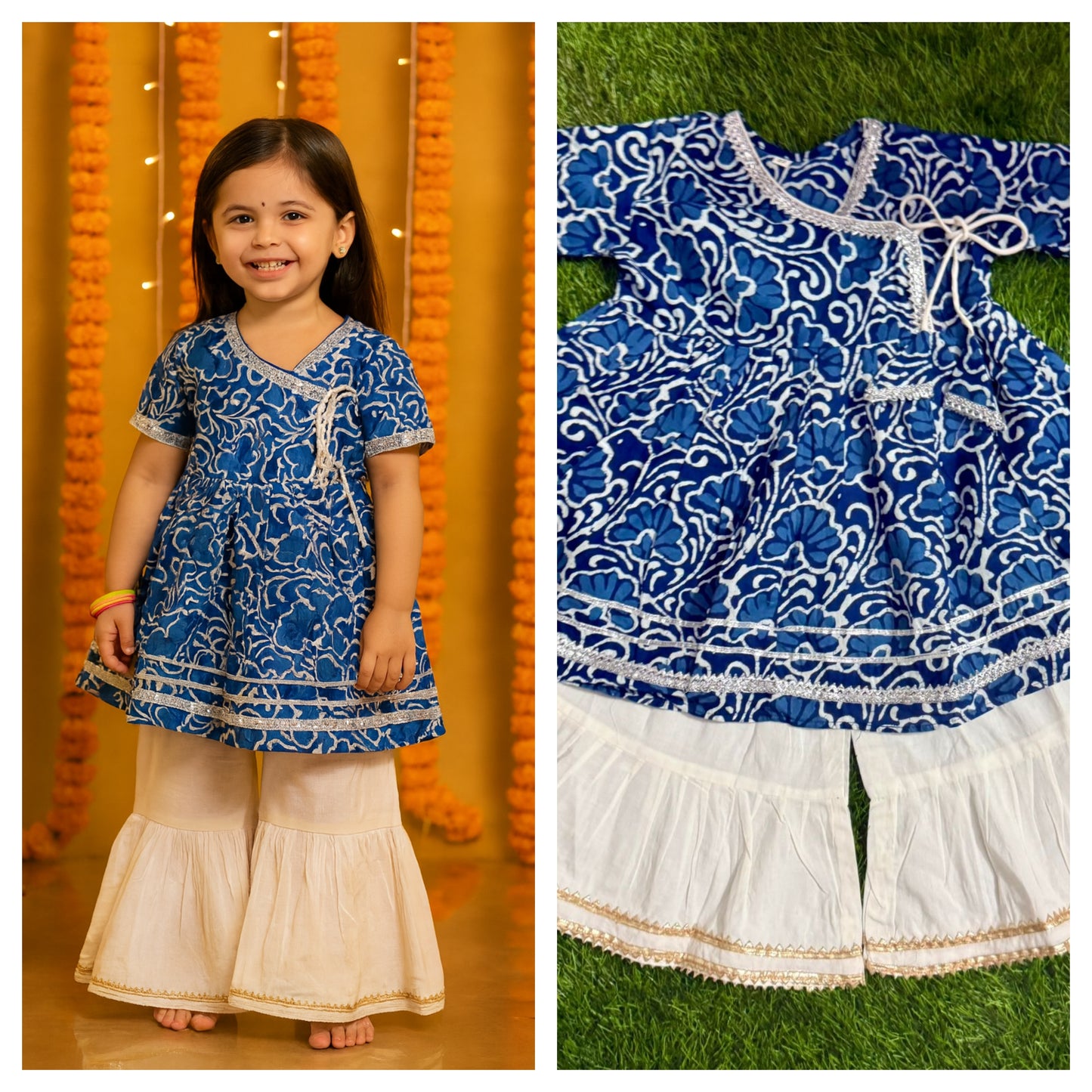 Girl's ethnic wear in wholesale