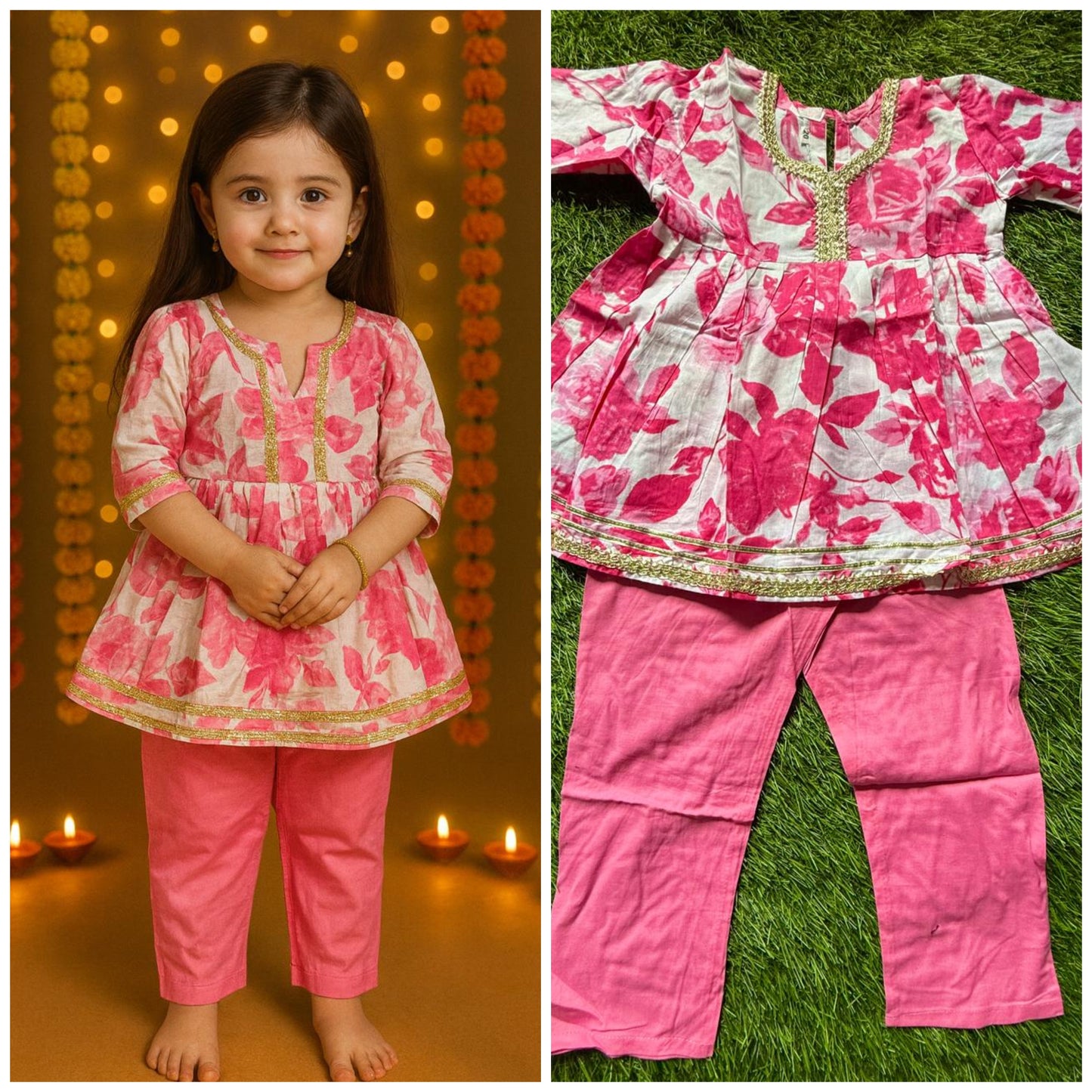 Girl's ethnic wear in wholesale