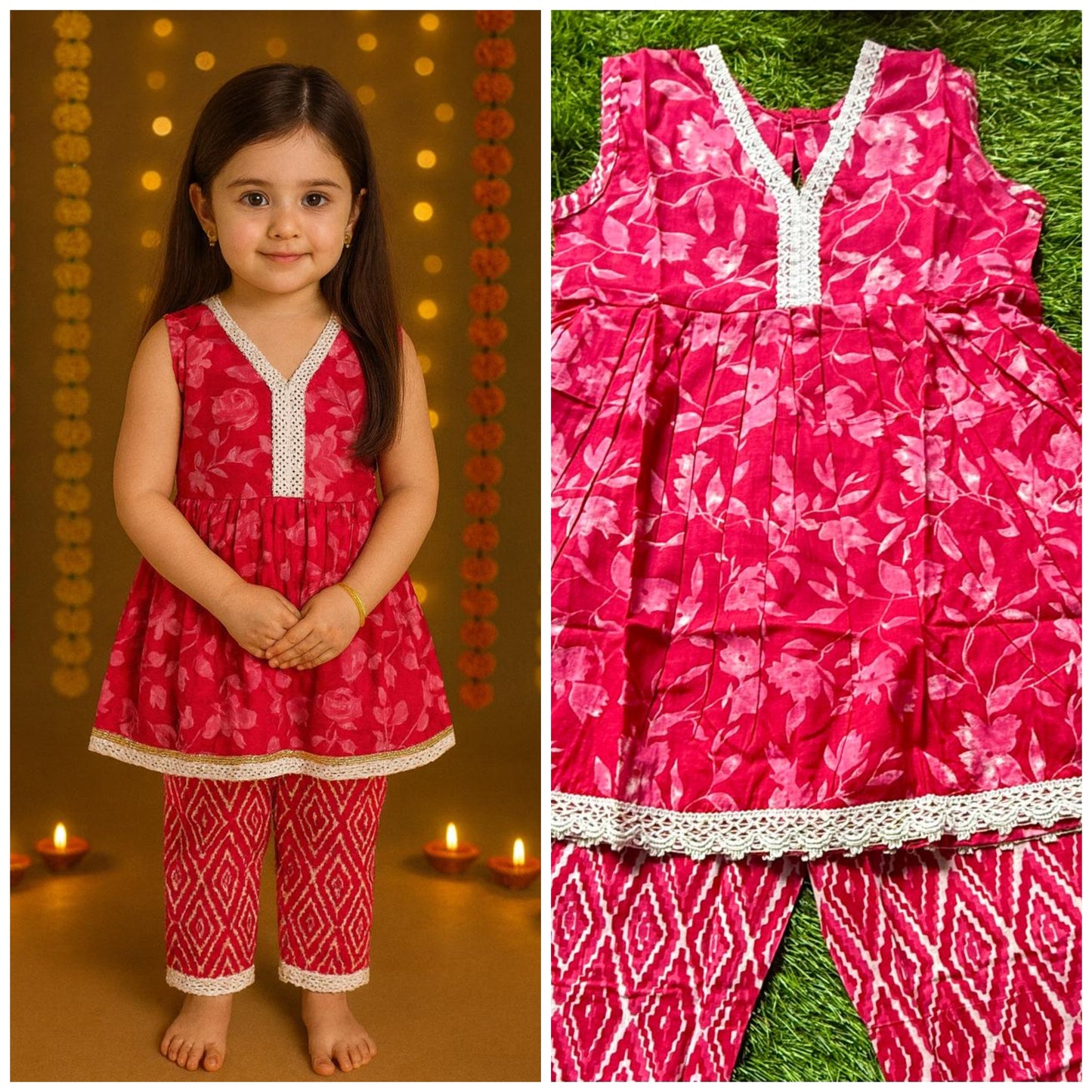 Girl's ethnic wear in wholesale