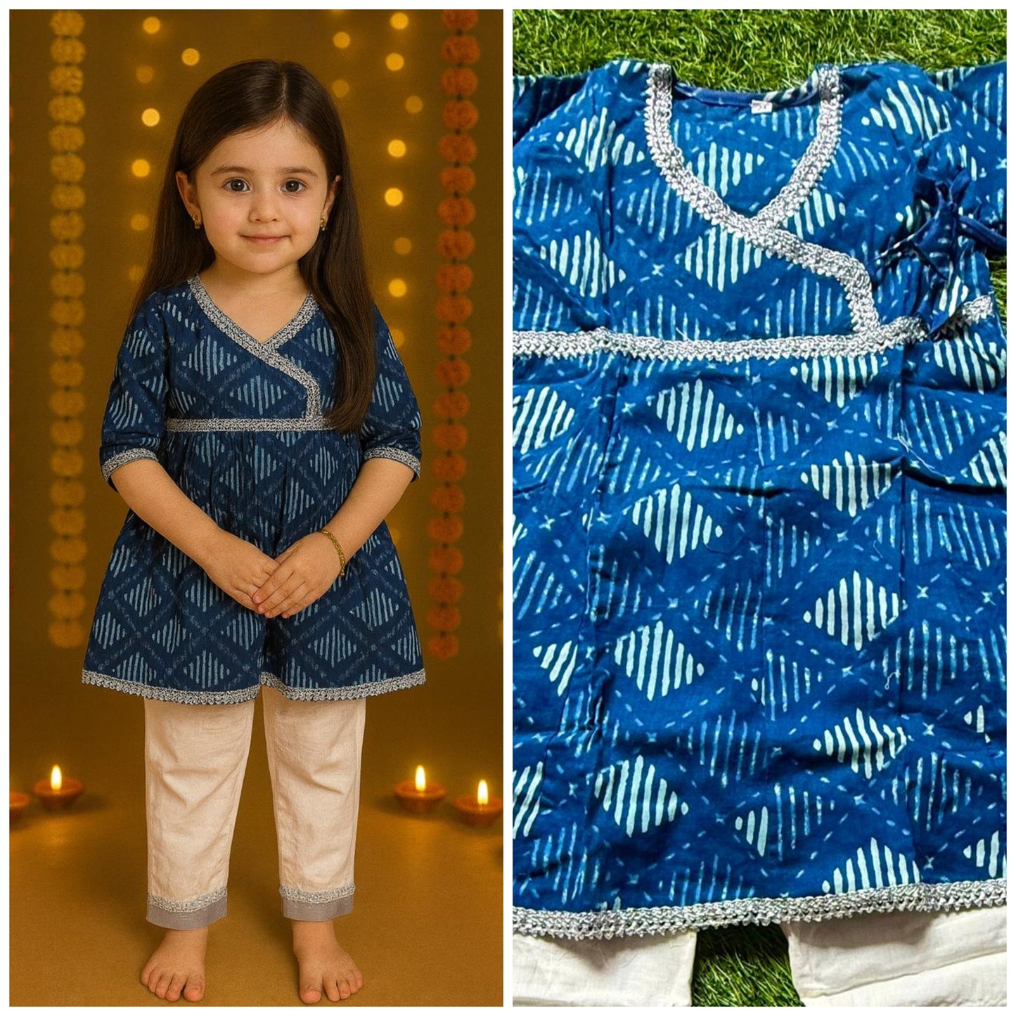 Girl's ethnic wear in wholesale