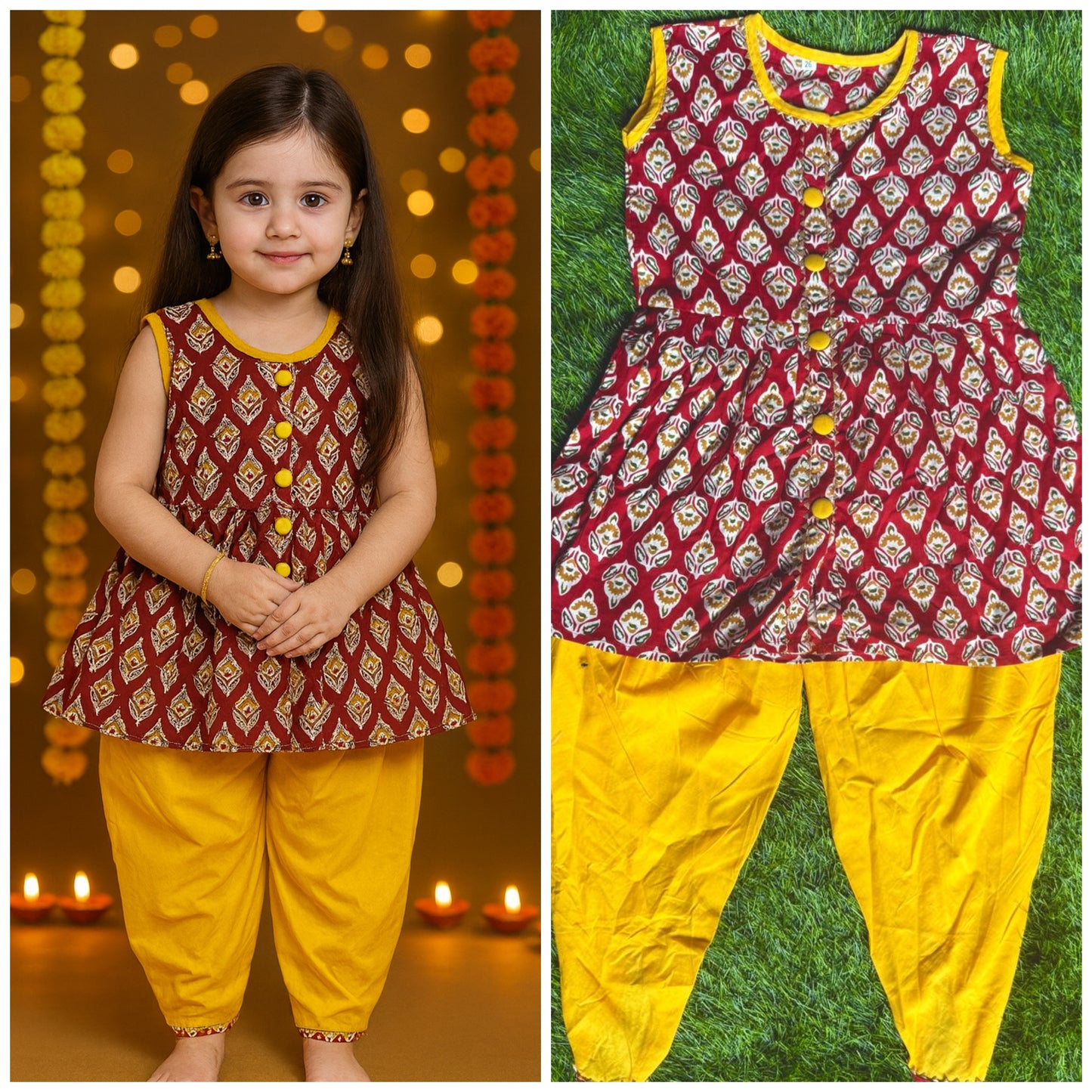 Girl's ethnic wear in wholesale