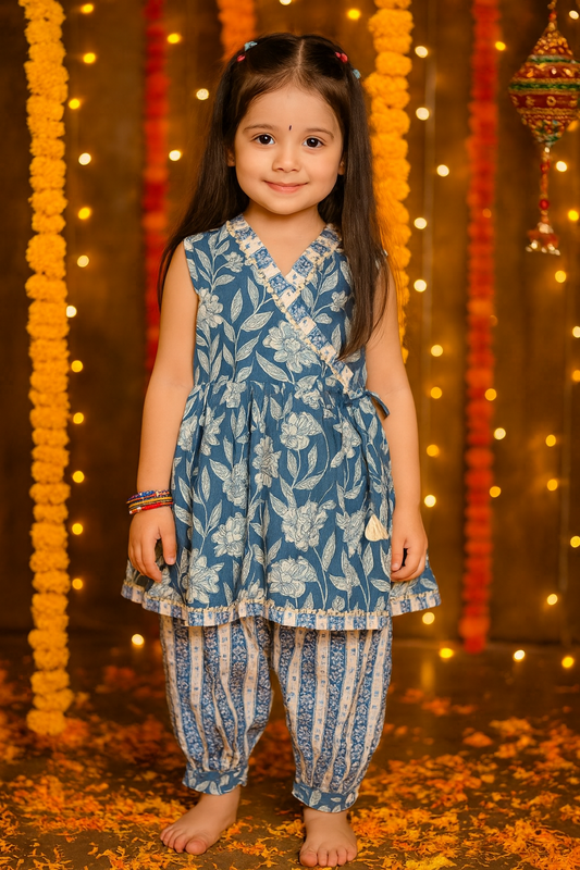 Girl's Afgani Dhoti sets