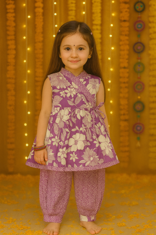 Girl's Afgani Dhoti sets