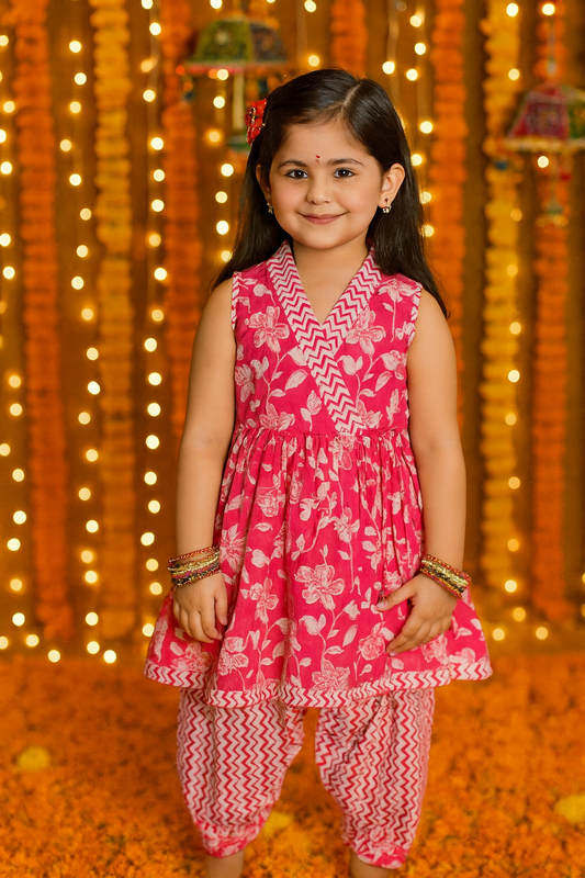Girl's Afgani Dhoti sets