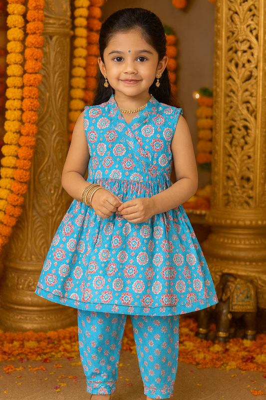 Girl's Afgani Dhoti sets In wholesale