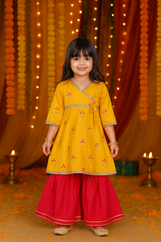 Girl's ethnic wear in wholesale