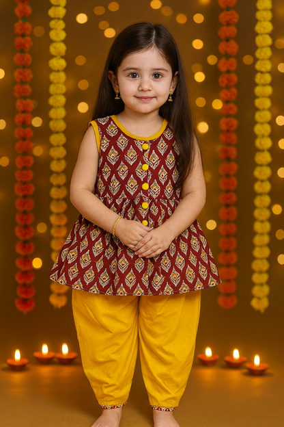 Girl's ethnic wear in wholesale