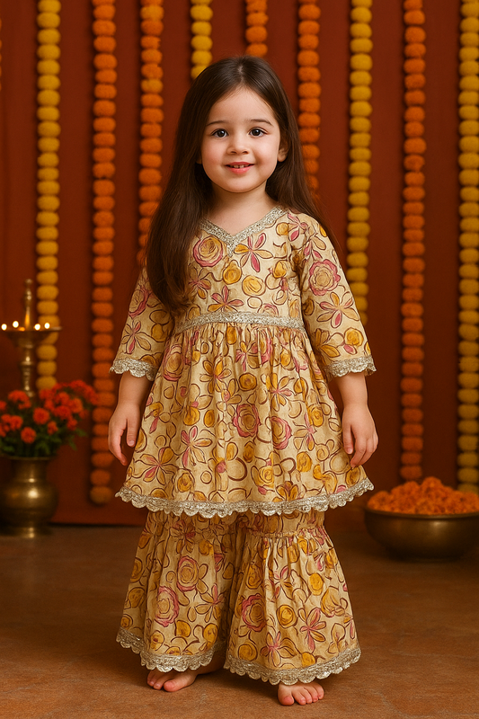 Girl's ethnic wear in wholesale