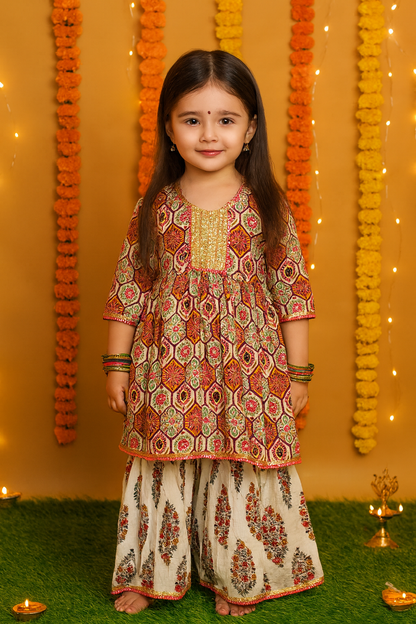 Girl's ethnic wear in wholesale