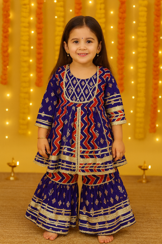 Girl's ethnic wear in wholesale