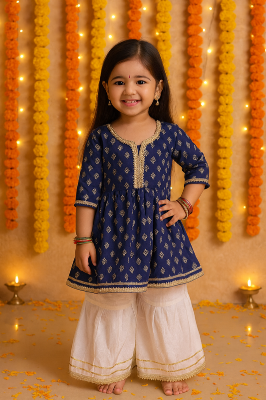 Girl's ethnic wear in wholesale