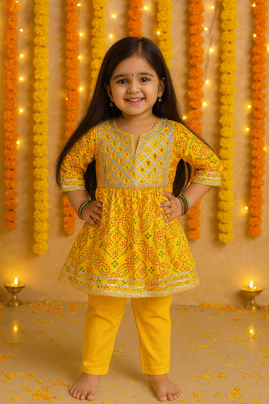Girl's ethnic wear in wholesale