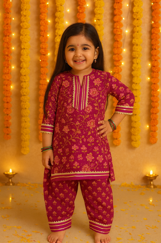 Girl's ethnic wear in wholesale