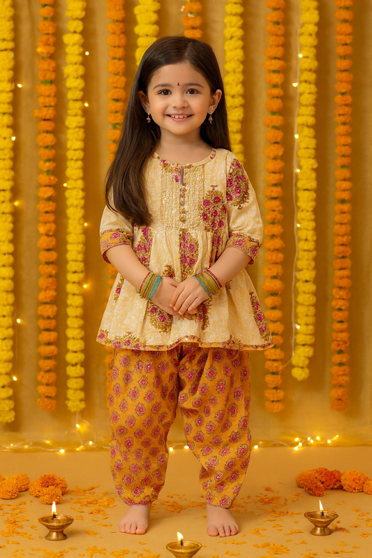 Girl's ethnic wear in wholesale