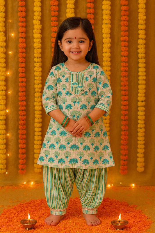 Girl's ethnic wear in wholesale