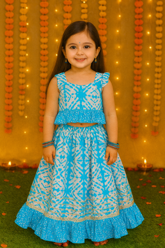 Girl's ethnic wear in wholesale