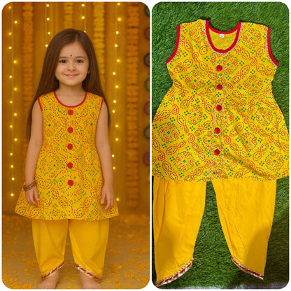Girl's Afgani Dhoti sets