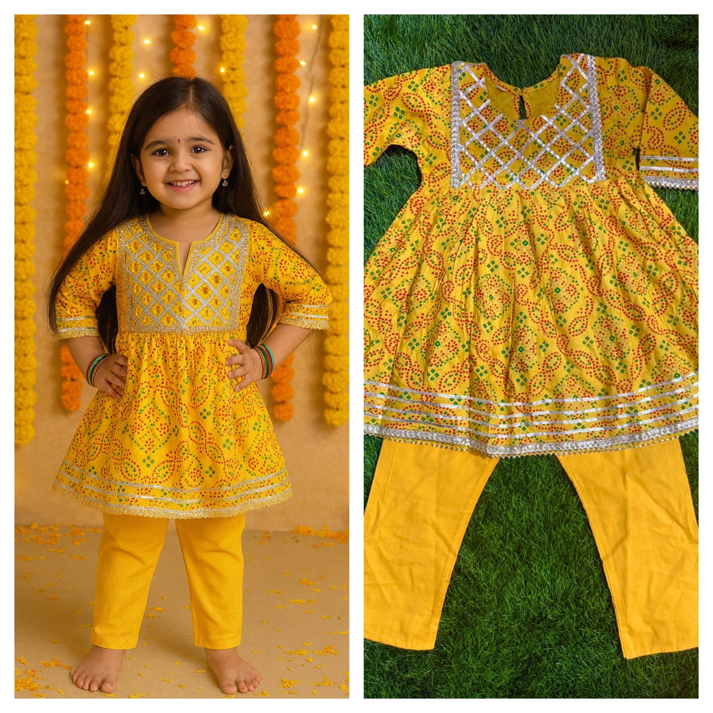 Girl's ethnic wear in wholesale