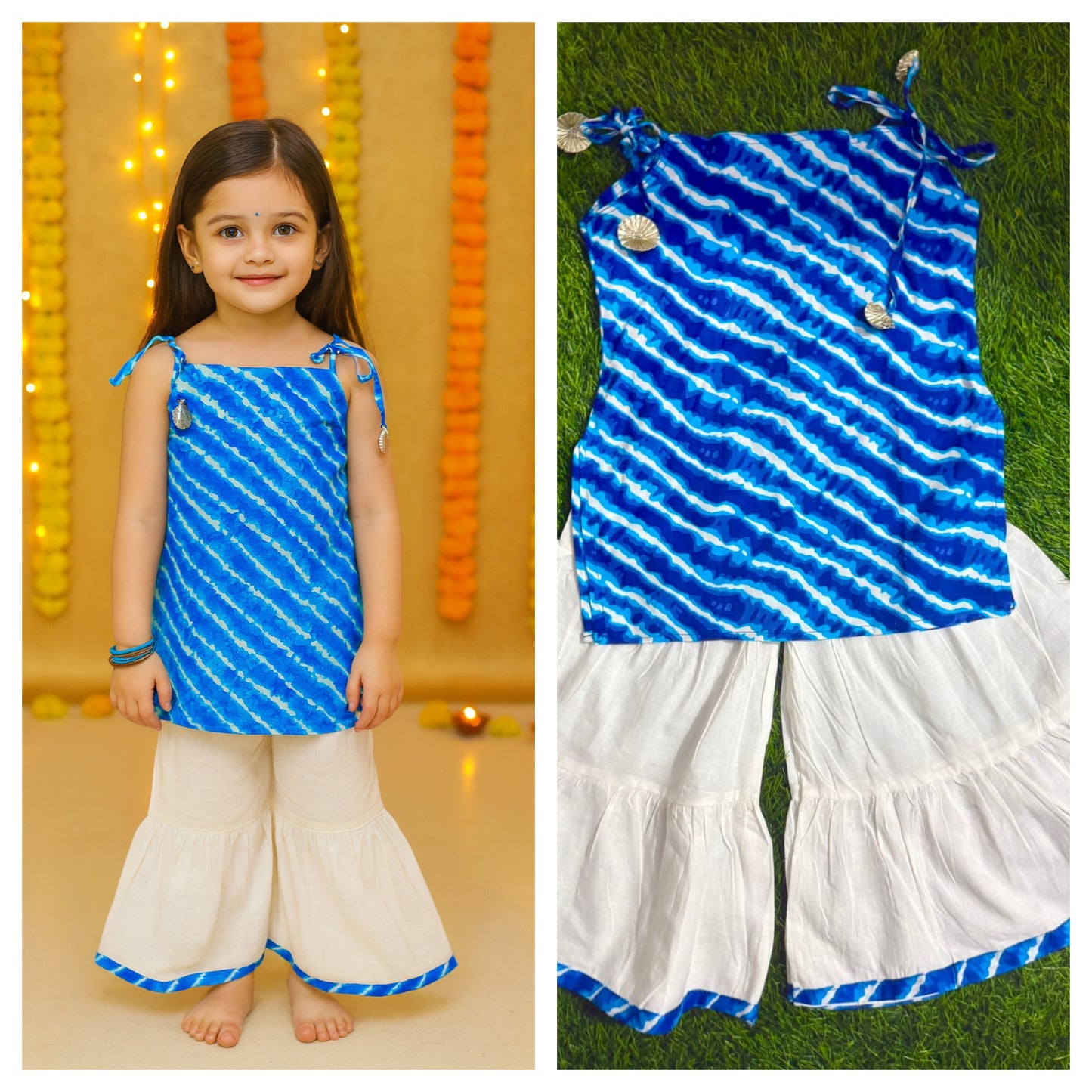 Girl's ethnic wear in wholesale