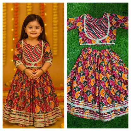 Girl's ethnic wear in wholesale