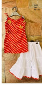 sleeveless kurti sharara (pack of 7 pics) in wholesale