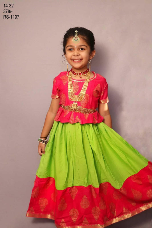 Girl's ethnic wear in wholesale