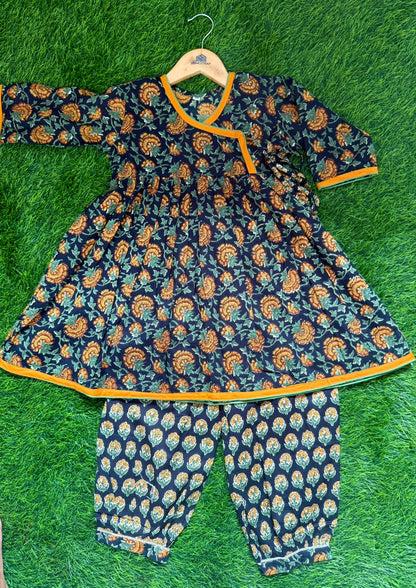 Girl's Afgani Dhoti sets In wholesale