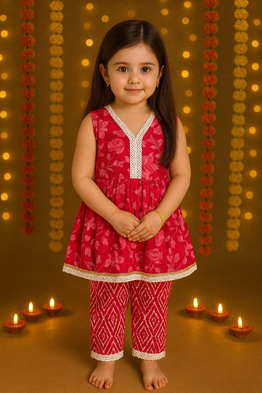 Girl's ethnic wear in wholesale